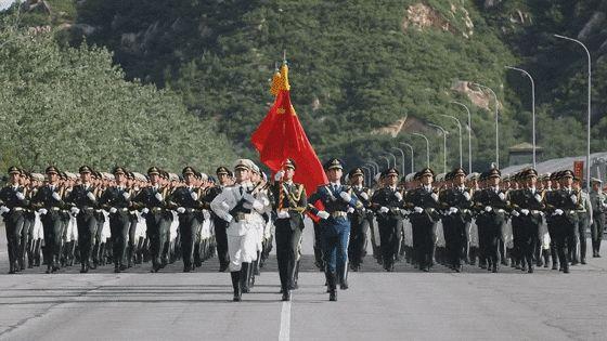 资本E家 九三阅兵，他们将第一个走过天安门广场！