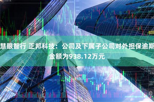 慧眼智行 正邦科技:公司及下属子公司对外担保逾期金额为938.12万元