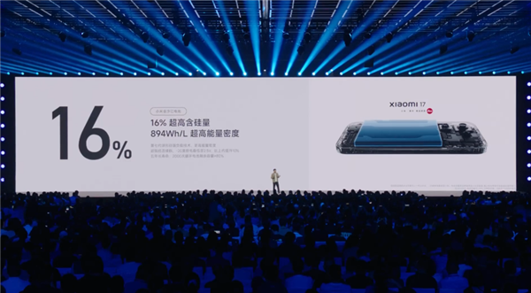 雷军:小米17电量几乎是iPhone17两倍东方配资,小尺寸续航之王