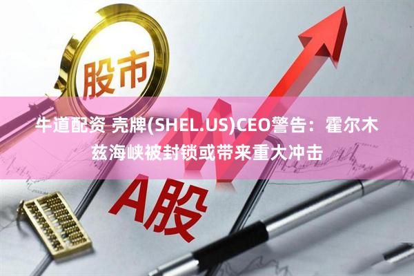 牛道配资 壳牌(SHEL.US)CEO警告：霍尔木兹海峡被封锁或带来重大冲击