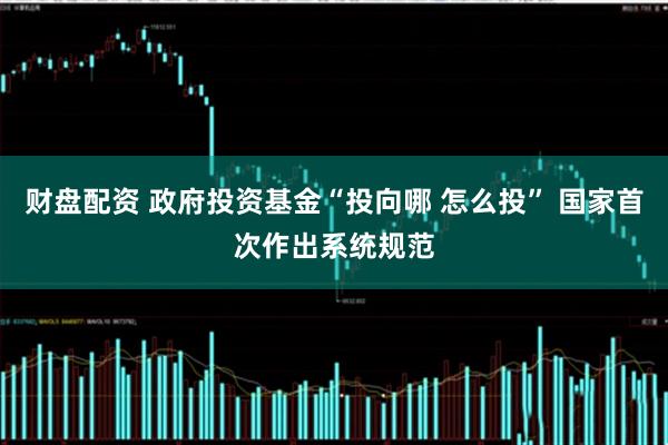 财盘配资 政府投资基金“投向哪 怎么投” 国家首次作出系统规范